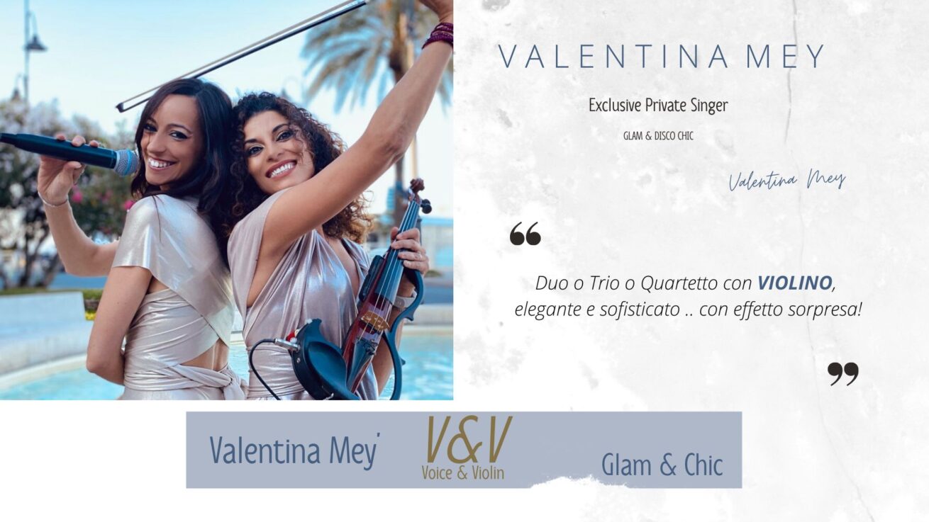 Cantante per eventi Valentina Mey - musica per eventi musica matrimonio milano